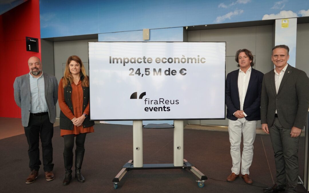 L’IMPACTE DE L’ACTIVITAT DE FIRAREUS EVENTS EN L’ECONOMIA DEL TERRITORI ASSOLEIX ELS 24,5 M D’EUROS DURANT 2023 