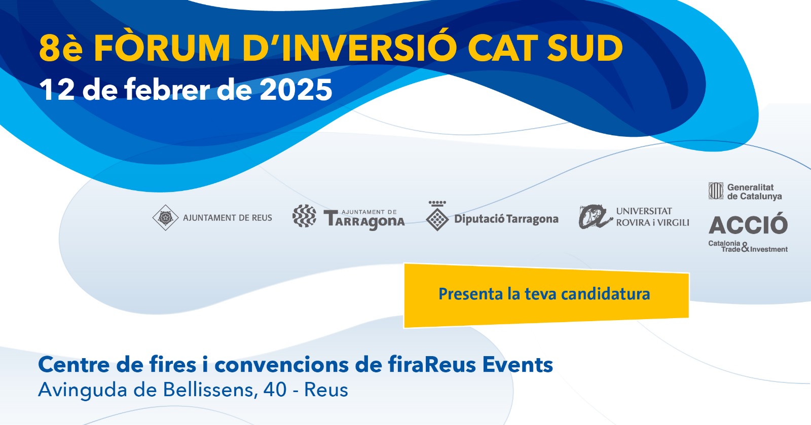 8è Fòrum d’Inversió CAT Sud